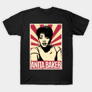 Retro Vintage Anita Baker 80s T-Shirt